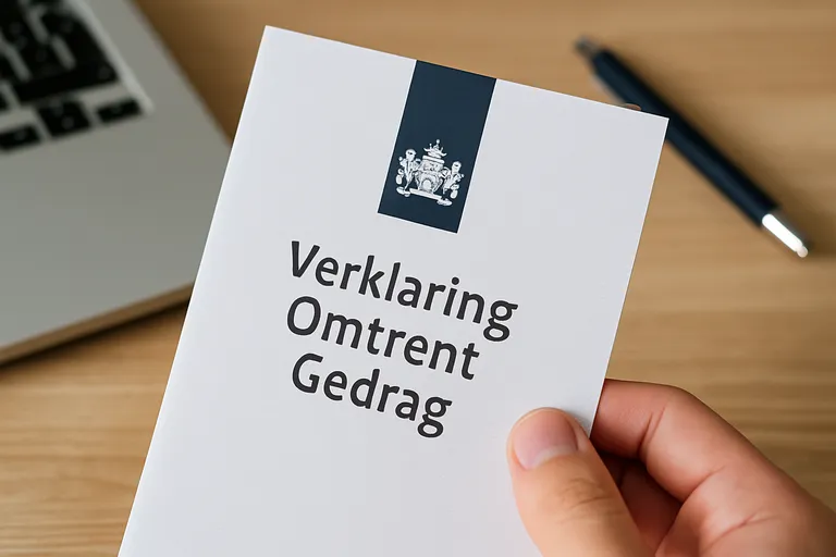 Alles wat je moet weten over de verklaring omtrent gedrag